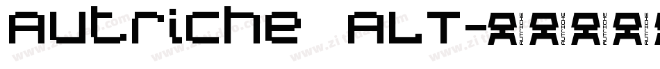 Autriche ALT字体转换